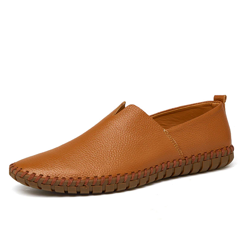 Damen Mokassins im klassischen Design aus hochwertigem Leder Heidi Mode - Image 7