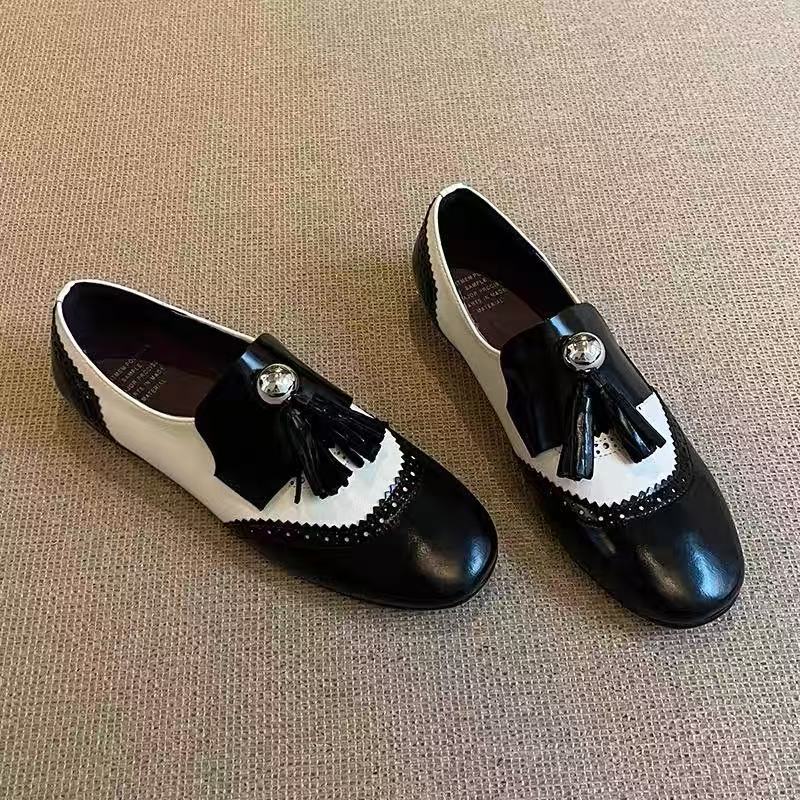 Damen Mokassins mit dekorativen Quasten und edlen Details Heidi Mode - Image 6
