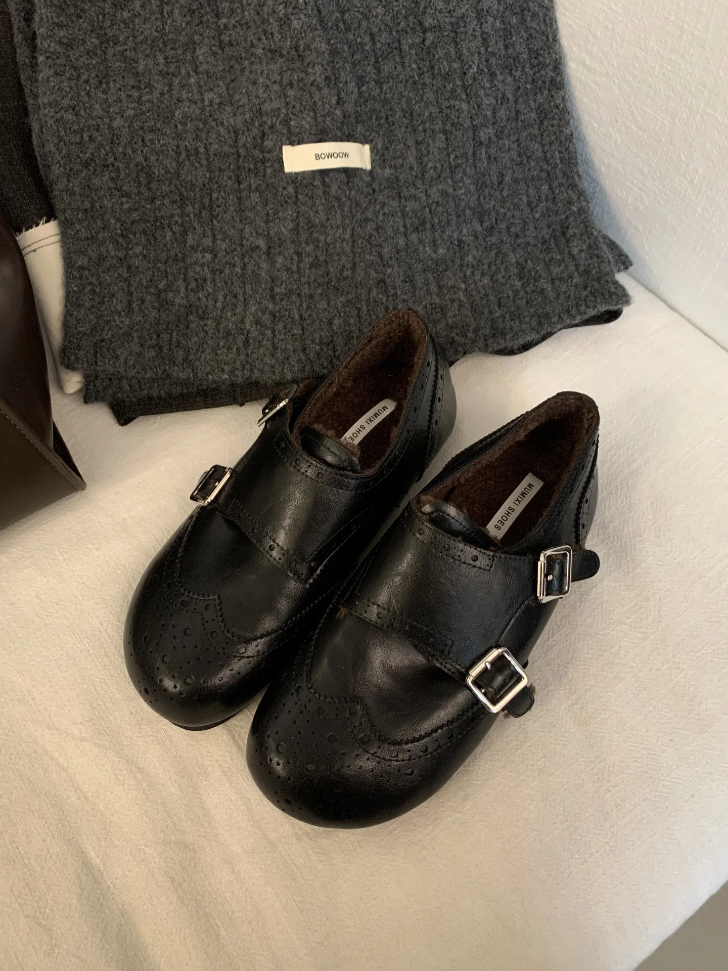 Damen Mokassins mit doppeltem Riemen und softer Innensohle Heidi Mode - Image 7