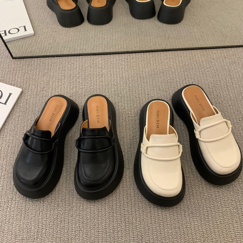Damen Mokassins mit elegantem Schnallen-Detail und komfortabler Sohle Heidi Mode - Image 2