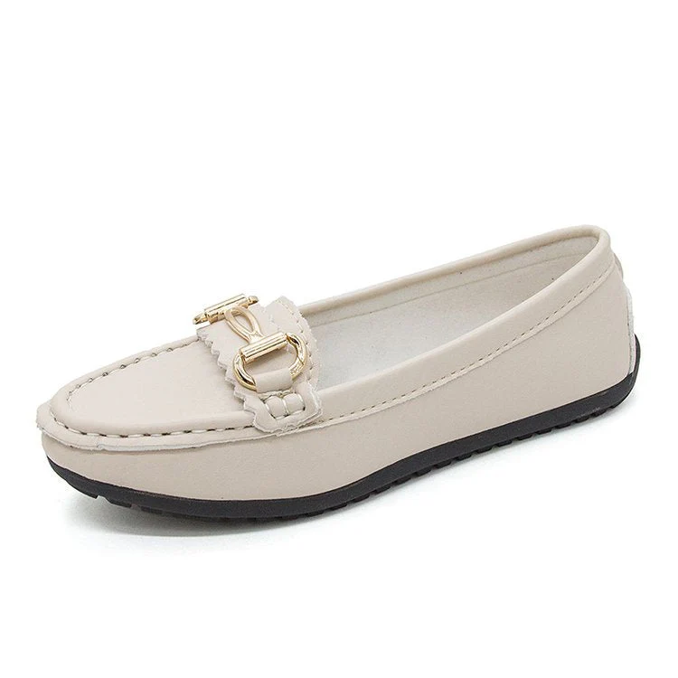 Damen Mokassins mit Elegantem Schnallen-Detail und Markantem Designs Heidi-Mode - Image 8