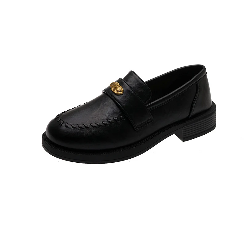 Damen Mokassins mit eleganter Schnalle und kunsthandwerklichem Design Heidi Mode - Image 5