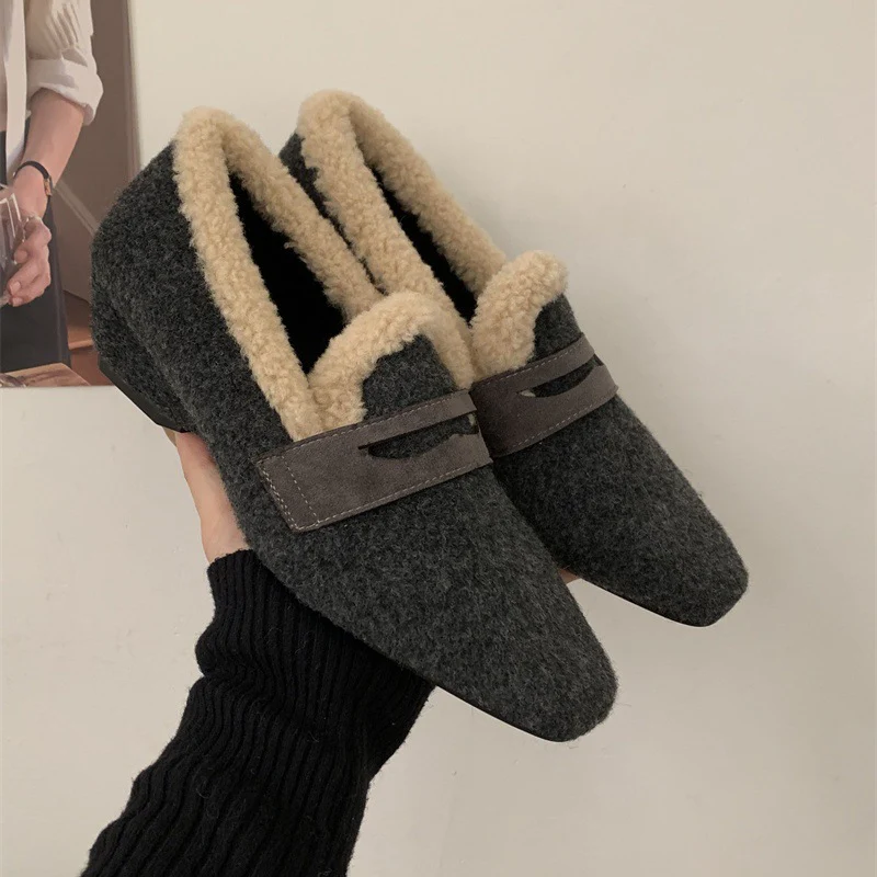 Damen Mokassins mit flauschiger Innensohle und modischem Design Heidi Mode - Image 6