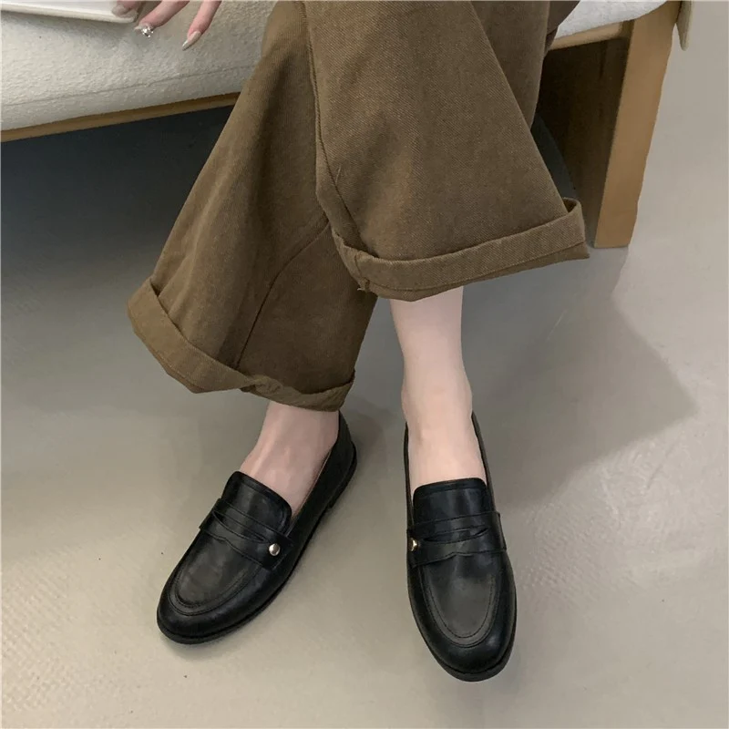 Damen Mokassins mit hochwertigem Leder und eleganten Details Heidi Mode - Image 2