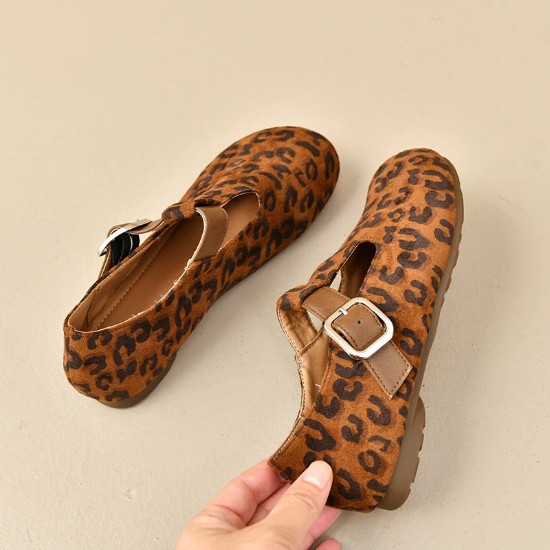 Damen Mokassins mit modischem Riemen und bequemer Sohle Heidi Mode - Image 3