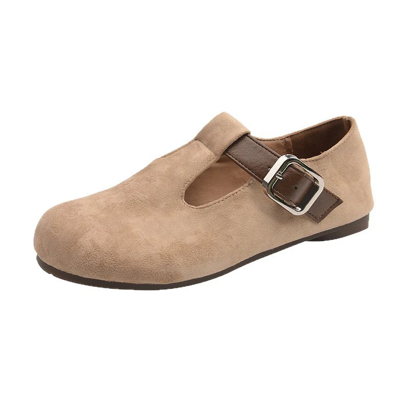 Damen Mokassins mit modischem Riemen und bequemer Sohle Heidi Mode - Image 5