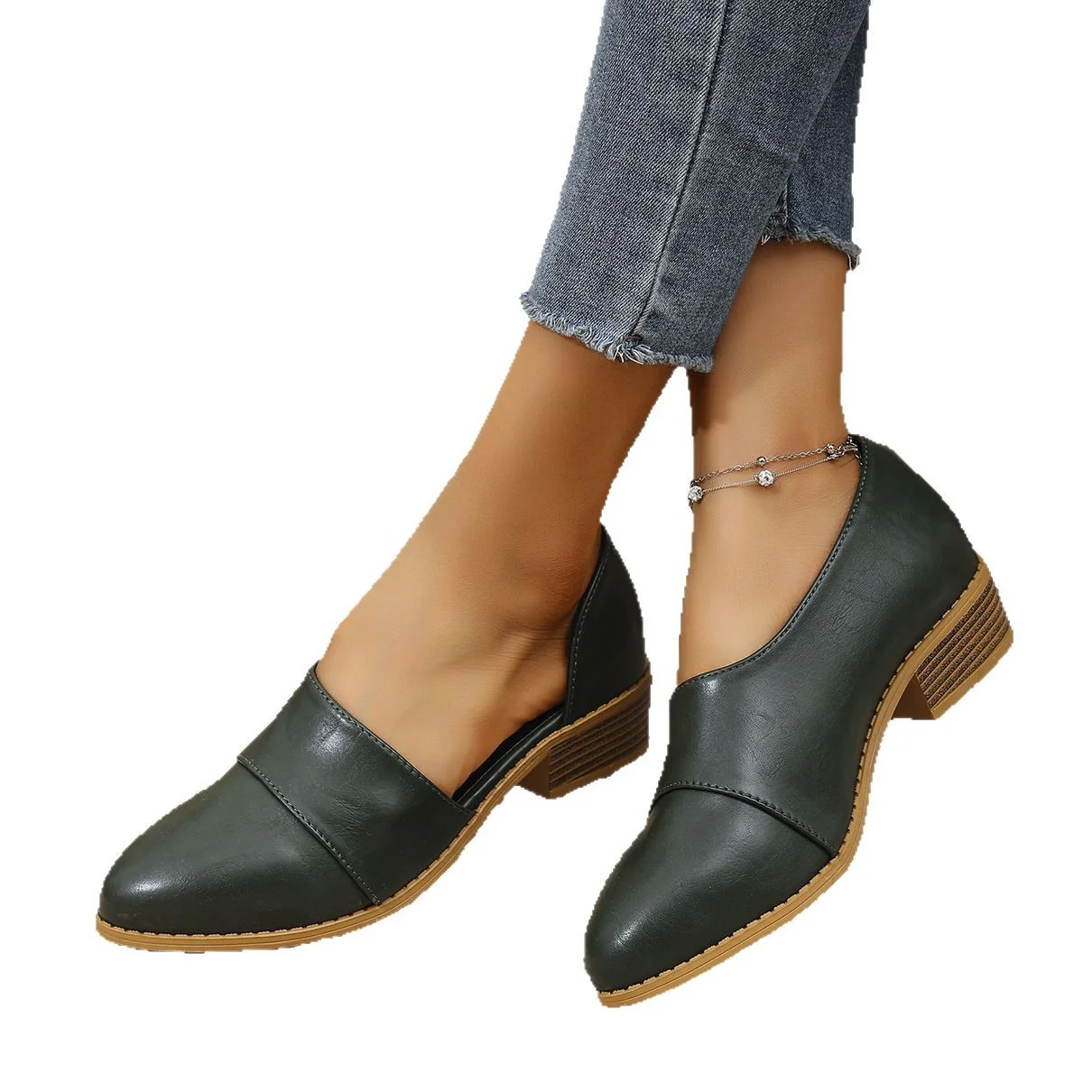Damen Mokassins mit modischem Schnitt und rutschfester Sohle Heidi Mode - Image 5