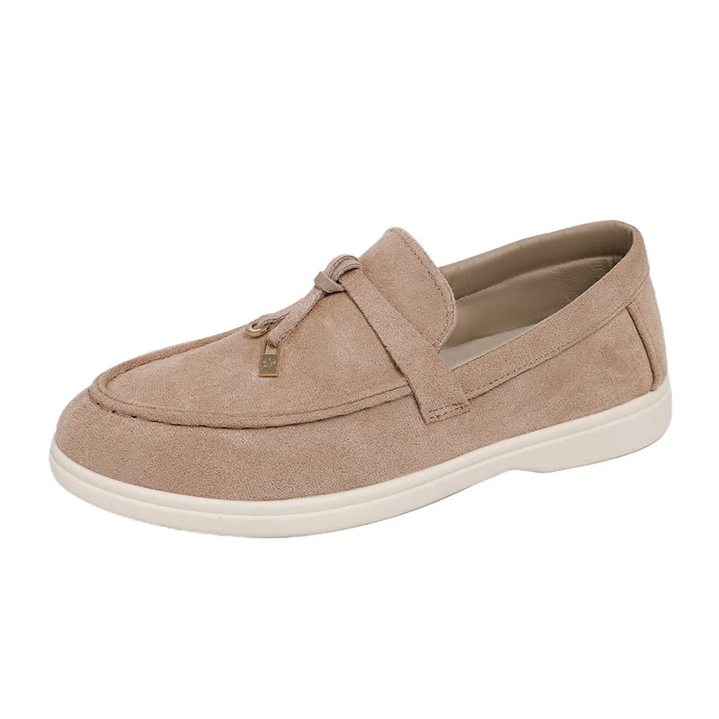 Damen Mokassins mit modischem Schnürdesign und flexibler Sohle Heidi Mode - Image 9