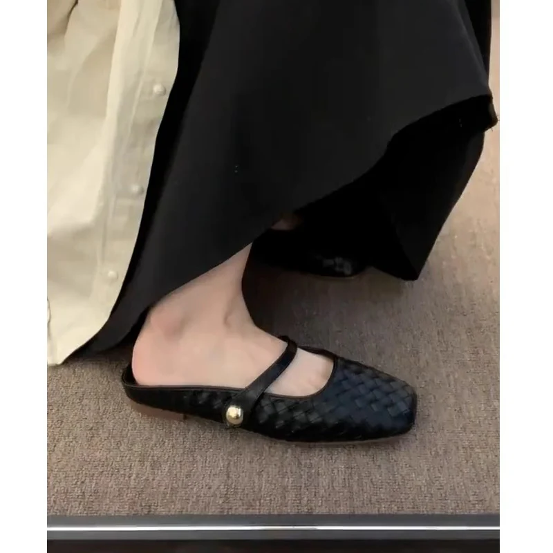 Damen Mokassins mit modischen Riemen und bequemem Fußbett Heidi Mode - Image 4