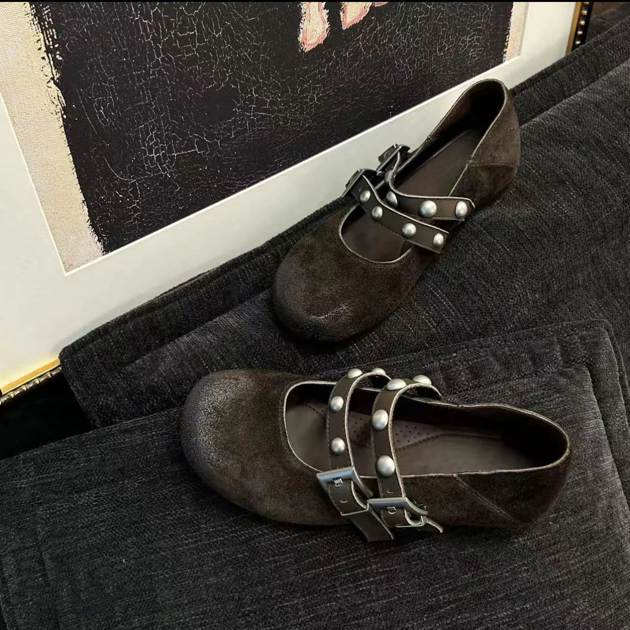 Damen Mokassins mit modischer Schnallenverzierung und komfortablem Fußbett Heidi Mode - Image 4