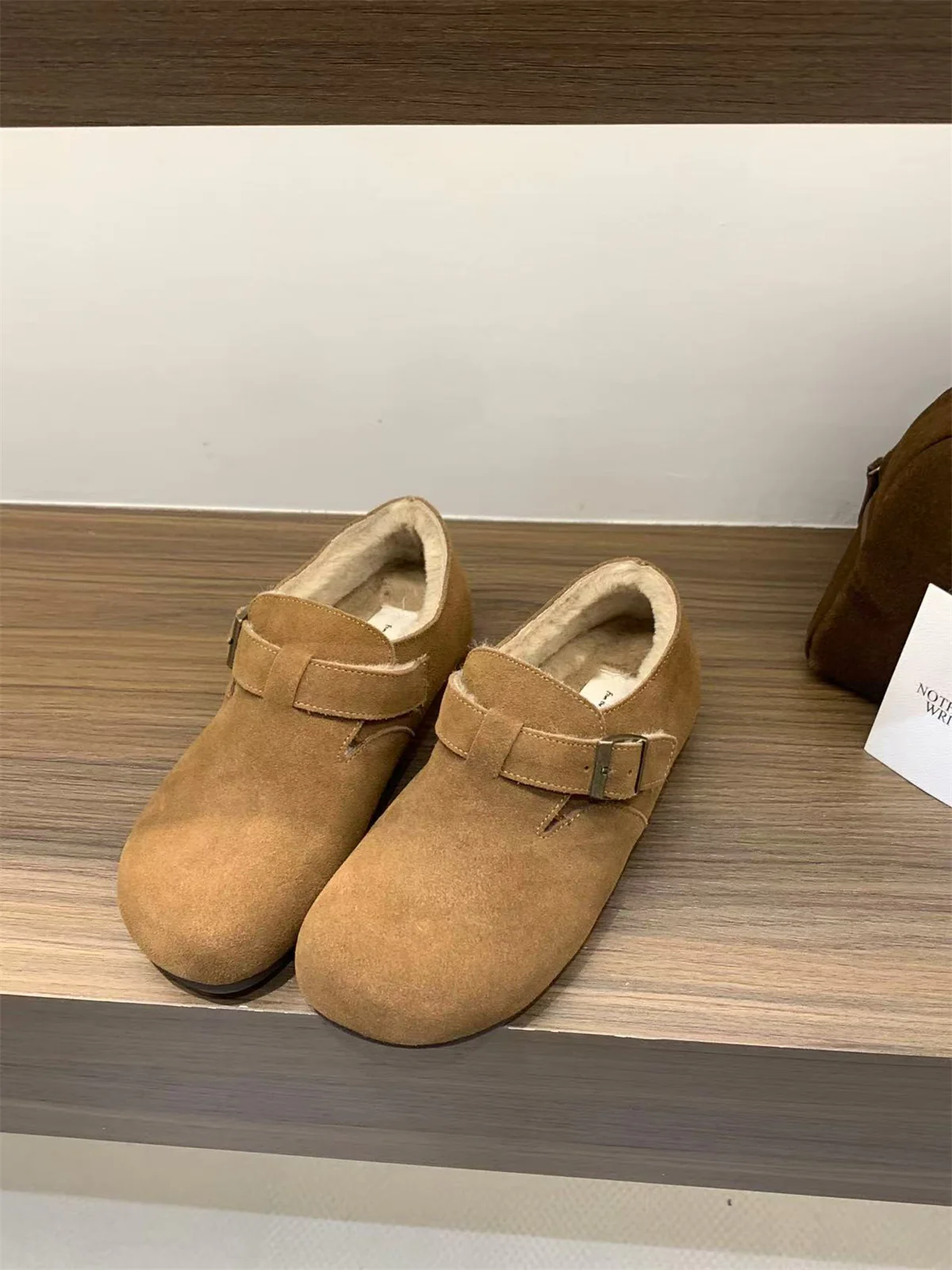 Damen Mokassins mit weichem Innenfutter und modischem Schnallenverschluss Heidi Mode - Image 6