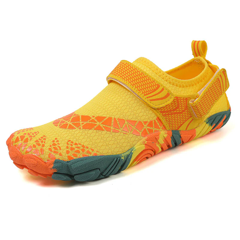 Damen Multifunktionale Aqua-Badeschuhe mit rutschfester Sohle und elastischem Klettverschluss Heidi Mode - Image 6