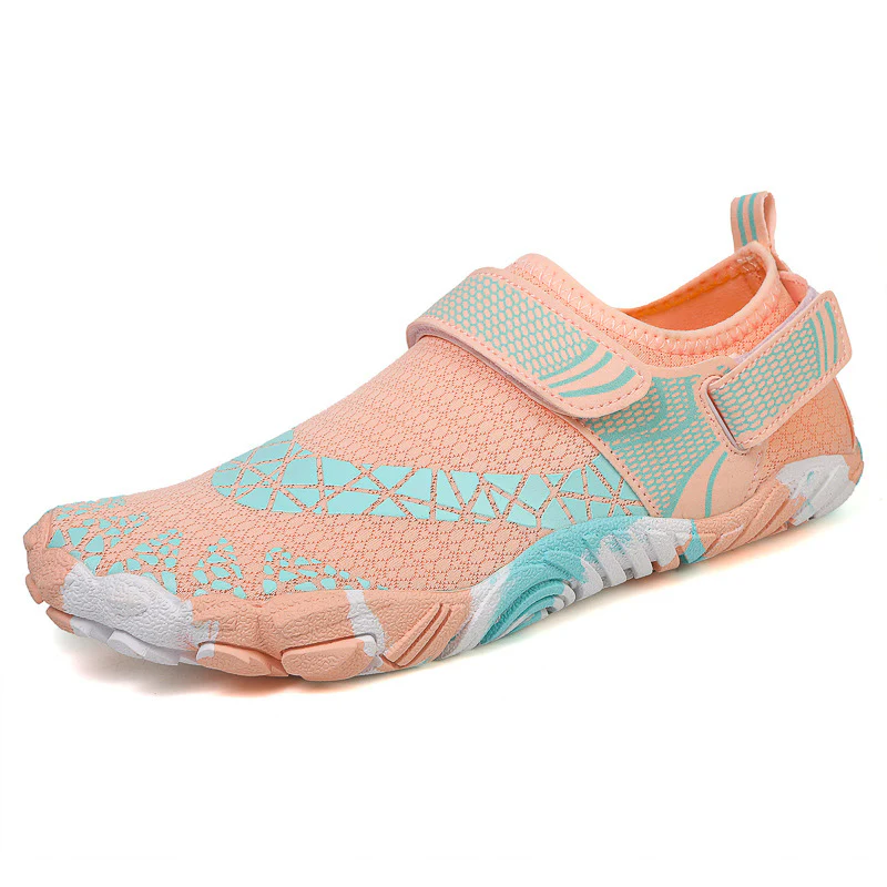 Damen Multifunktionale Aqua-Badeschuhe mit rutschfester Sohle und elastischem Klettverschluss Heidi Mode - Image 9