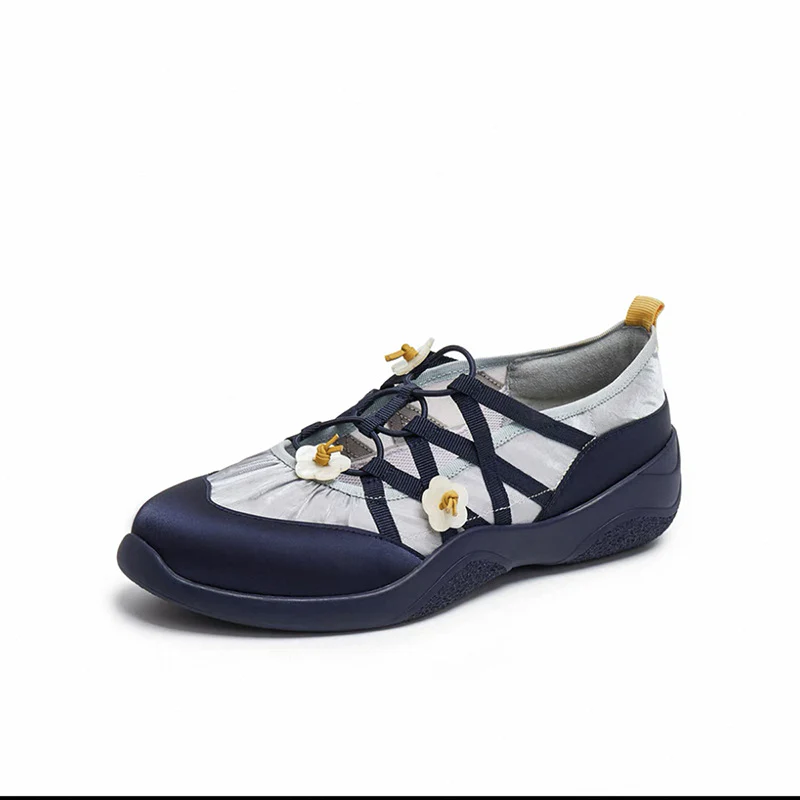 Damen Multifunktionale Freizeitschuhe mit floralem Detail Heidi Mode - Image 8