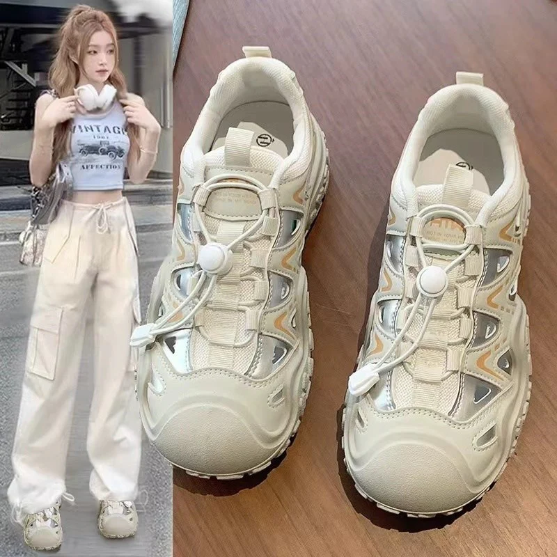 Damen Multifunktionale Freizeitschuhe mit innovativem Schnürsystem und rutschfester Sohle Heidi Mode - Image 2