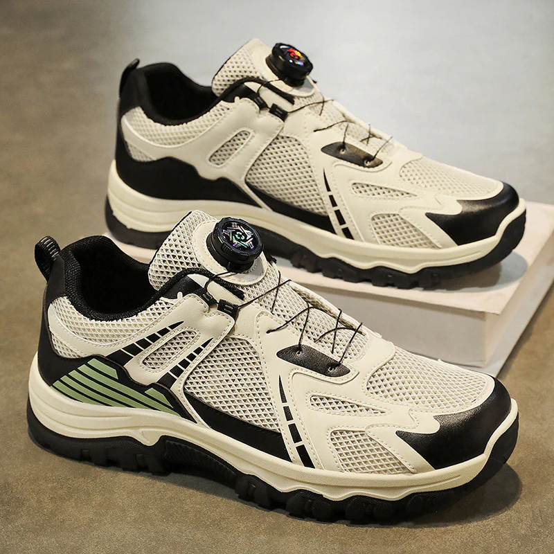 Damen Multifunktionale Laufschuhe mit atmungsaktiver Oberflächenstruktur und innovativem Schnellschnürsystem Heidi Mode - Image 3