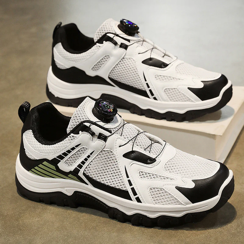 Damen Multifunktionale Laufschuhe mit atmungsaktiver Oberflächenstruktur und innovativem Schnellschnürsystem Heidi Mode - Image 4