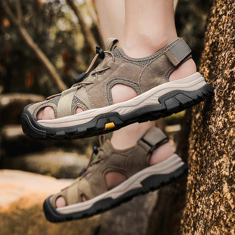 Damen Multifunktionale Outdoor-Sandalen mit rutschfester Sohle und verstellbarem Schnürsystem Heidi Mode - Image 4