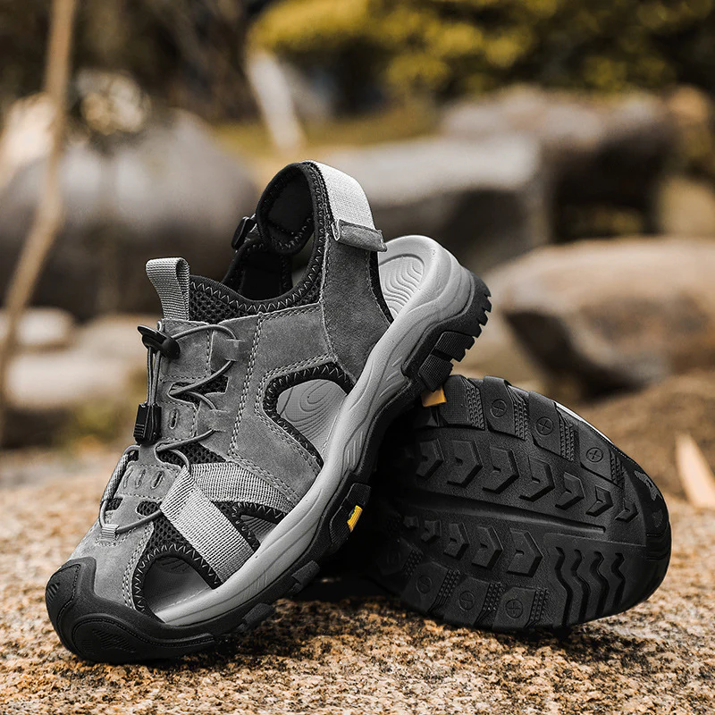 Damen Multifunktionale Outdoor-Sandalen mit rutschfester Sohle und verstellbarem Schnürsystem Heidi Mode - Image 7