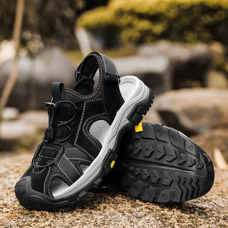 Damen Multifunktionale Outdoor-Sandalen mit rutschfester Sohle und verstellbarem Schnürsystem Heidi Mode - Image 8