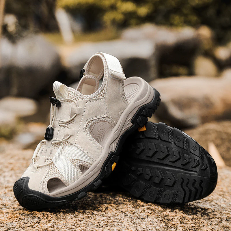 Damen Multifunktionale Outdoor-Sandalen mit rutschfester Sohle und verstellbarem Schnürsystem Heidi Mode - Image 9