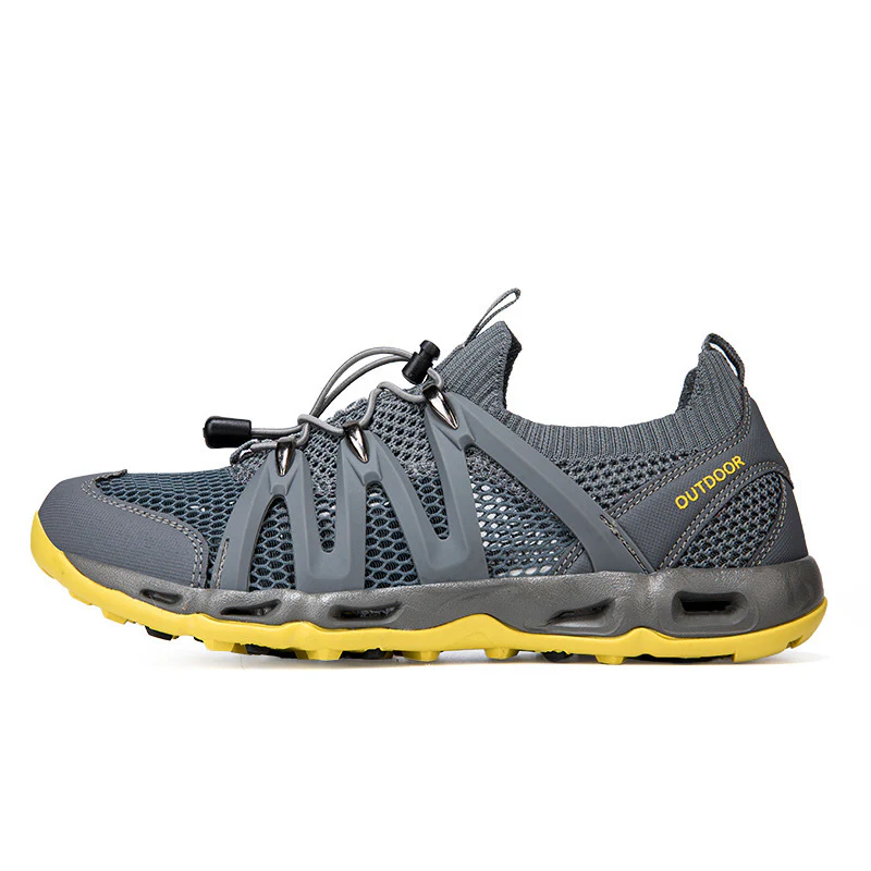 Damen Multifunktionale Outdoor-Sneaker mit atmungsaktiver Mesh-Oberfläche und rutschfester Sohle Heidi Mode