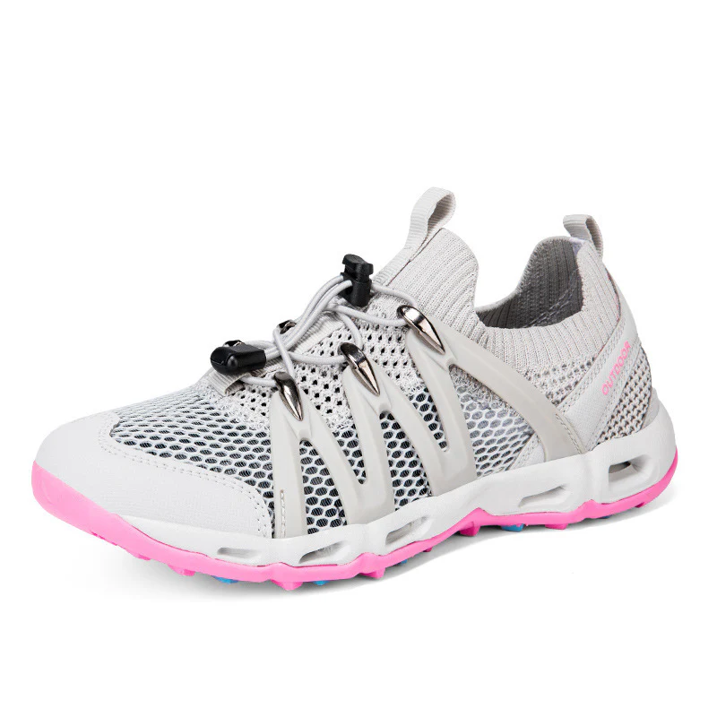 Damen Multifunktionale Outdoor-Sneaker mit atmungsaktiver Mesh-Oberfläche und rutschfester Sohle Heidi Mode - Image 3