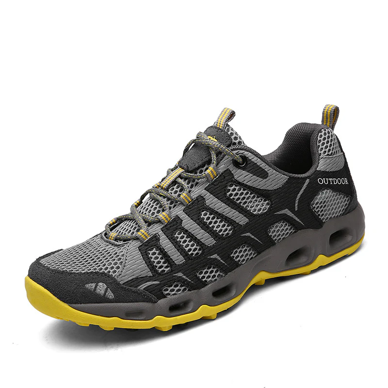 Damen Multifunktionale Outdoor-Sneaker mit atmungsaktiver Mesh-Oberfläche und stoßdämpfender Sohle Heidi Mode - Image 2