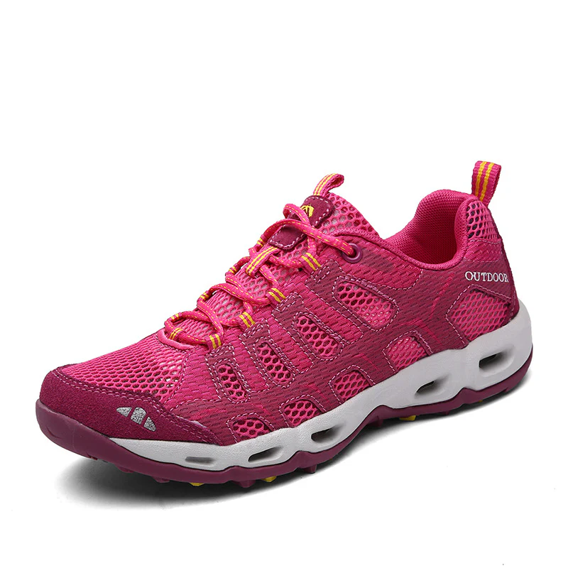 Damen Multifunktionale Outdoor-Sneaker mit atmungsaktiver Mesh-Oberfläche und stoßdämpfender Sohle Heidi Mode - Image 5