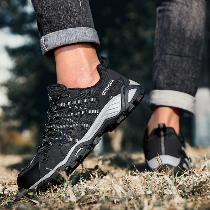 Damen Multifunktionale Outdoor-Sneaker mit rutschfester Sohle und atmungsaktivem Mesh Heidi Mode - Image 3