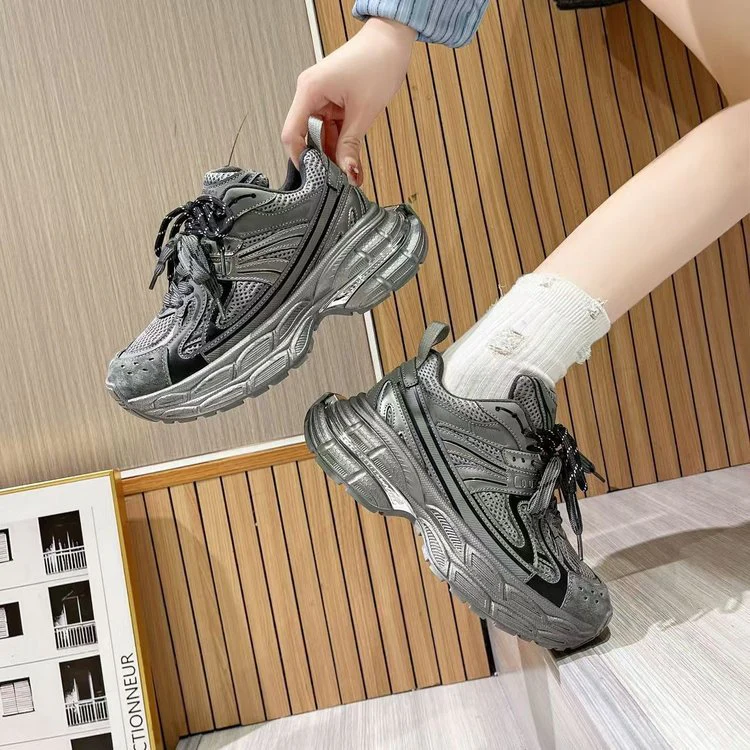 Damen Multifunktionale Sport Sneakers mit stoßdämpfender Sohle und atmungsaktivem Mesh-Obermaterial Heidi Mode - Image 5