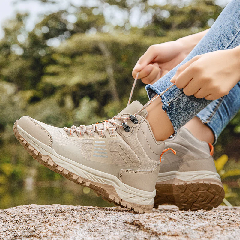 Damen Multifunktionale Wanderschuhe mit rutschfester Sohle und isolierendem Innenfutter Heidi Mode - Image 3