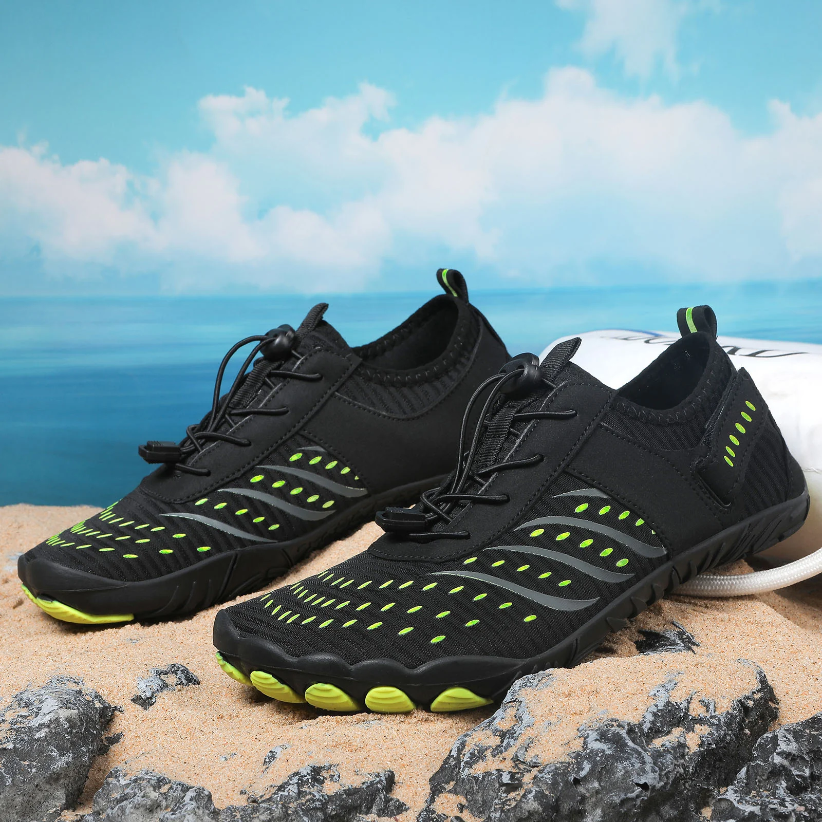 Damen Multifunktionale Wassersport-Schuhe mit elastischem Schnellschnürsystem Heidi Mode - Image 6