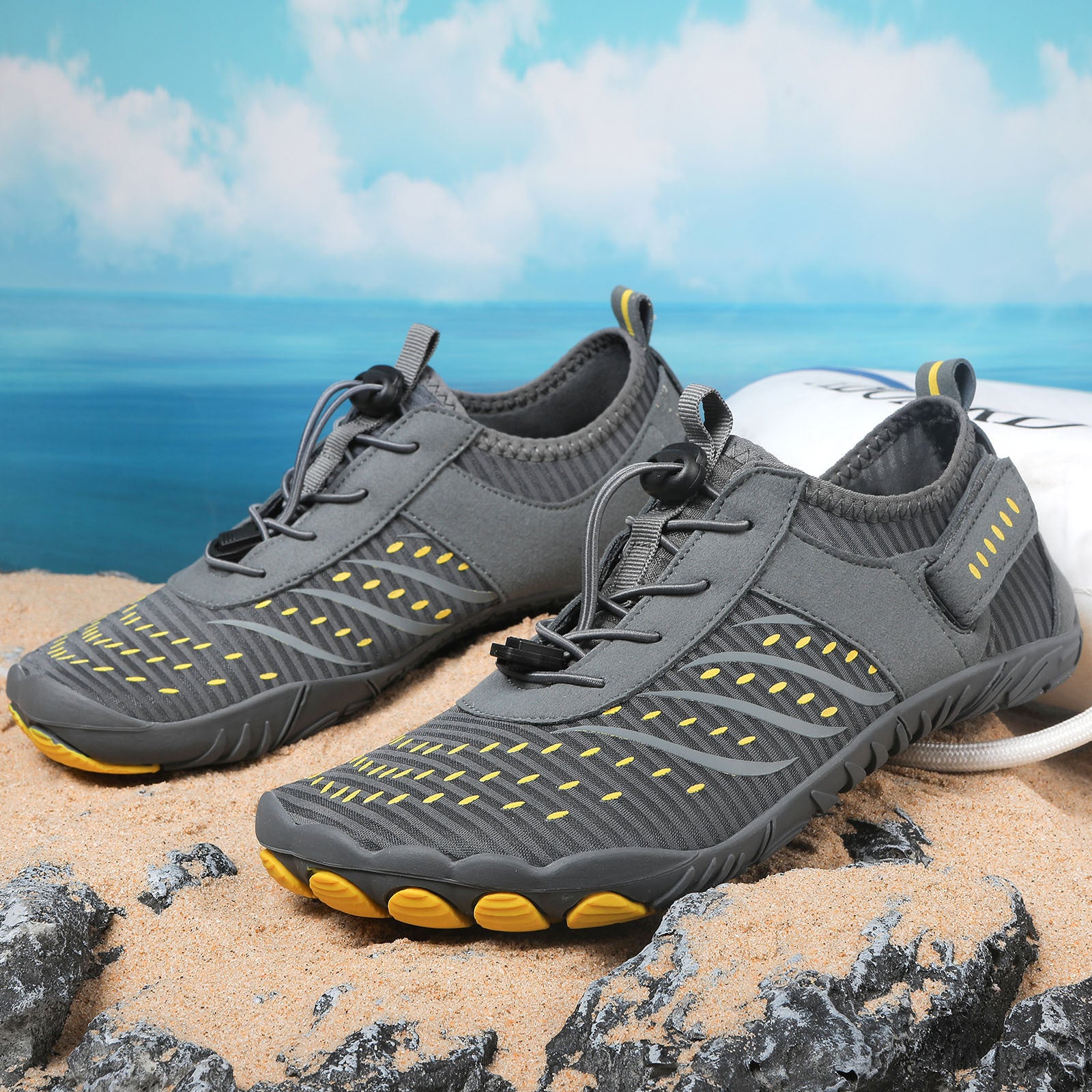 Damen Multifunktionale Wassersport-Schuhe mit elastischem Schnellschnürsystem Heidi Mode - Image 7