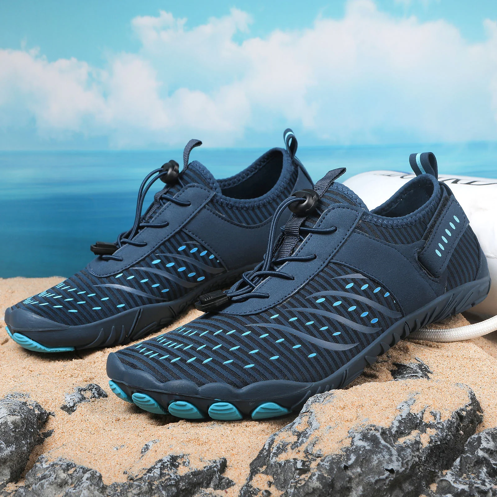 Damen Multifunktionale Wassersport-Schuhe mit elastischem Schnellschnürsystem Heidi Mode - Image 8