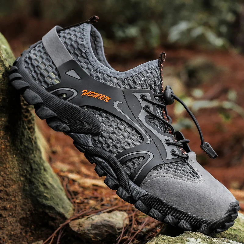 Damen Multifunktions-Outdoorschuhe mit rutschfester Sohle und atmungsaktivem Obermaterial Heidi Mode - Image 2