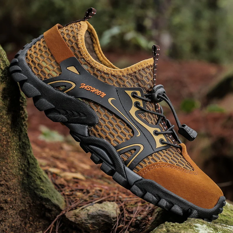 Damen Multifunktions-Outdoorschuhe mit rutschfester Sohle und atmungsaktivem Obermaterial Heidi Mode - Image 4