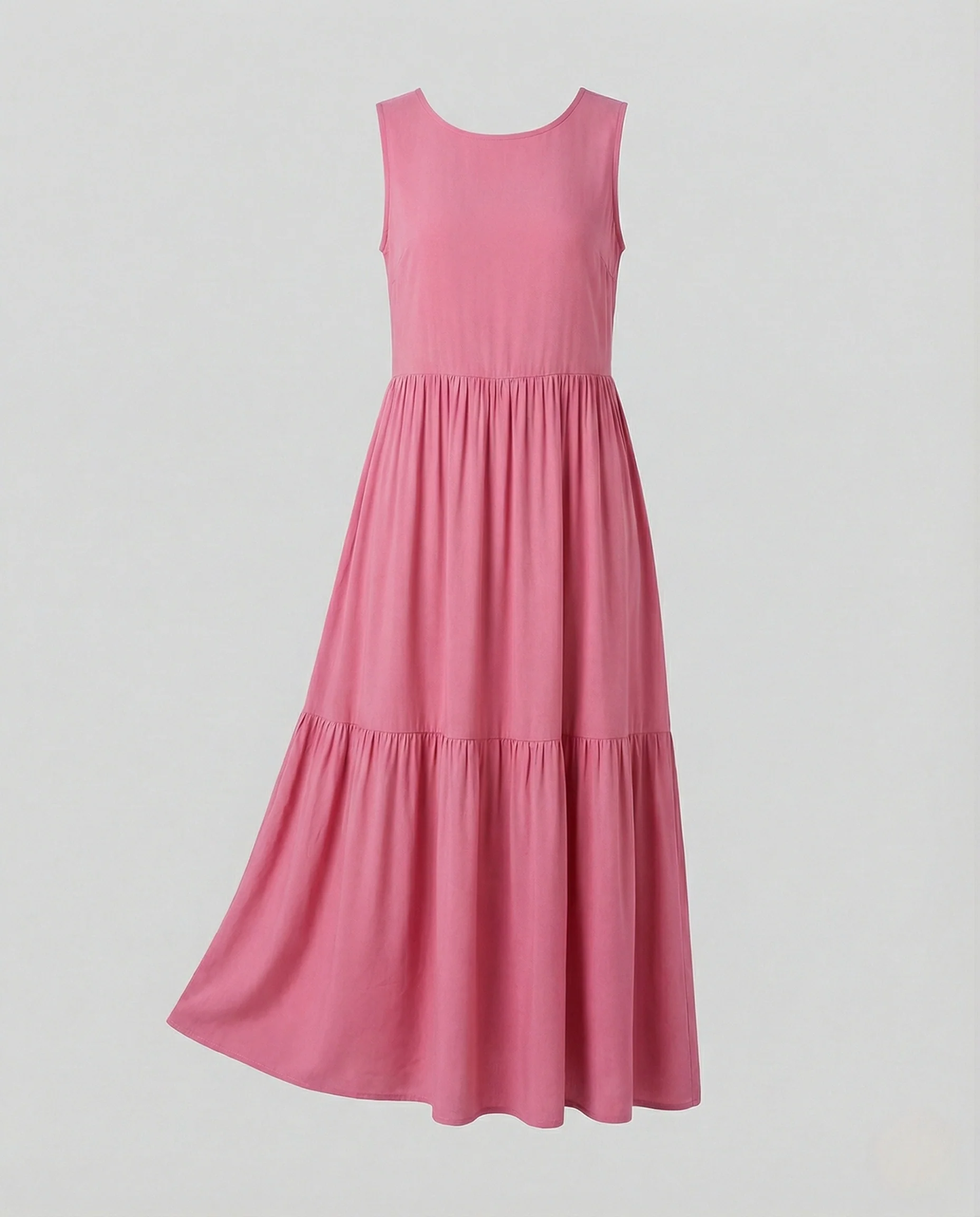 Damen A-Linien Maxikleid mit Schmetterlingsprint - Image 9