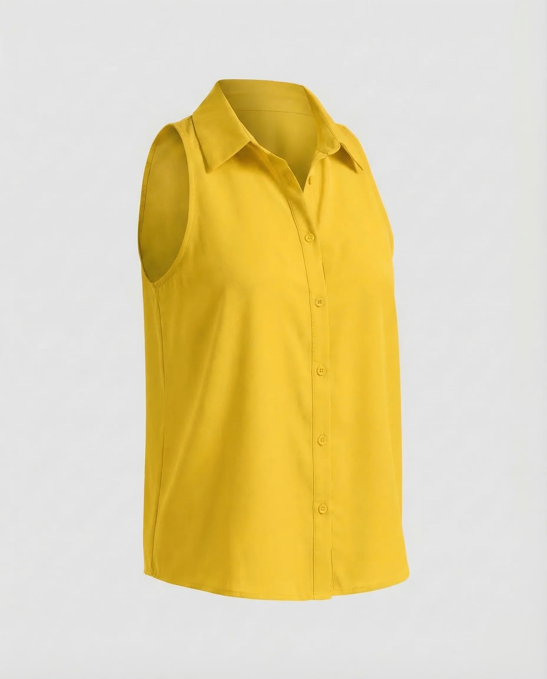 Damen Hemdbluse Ärmellos - Image 12