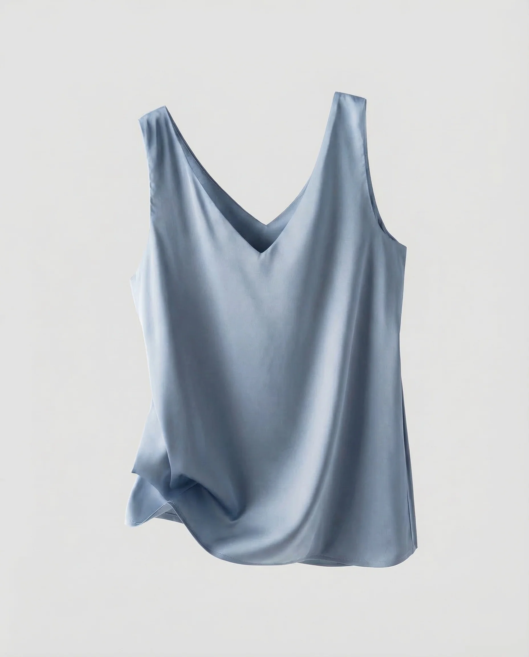 Damen Satin Camisole V Ausschnitt - Image 9