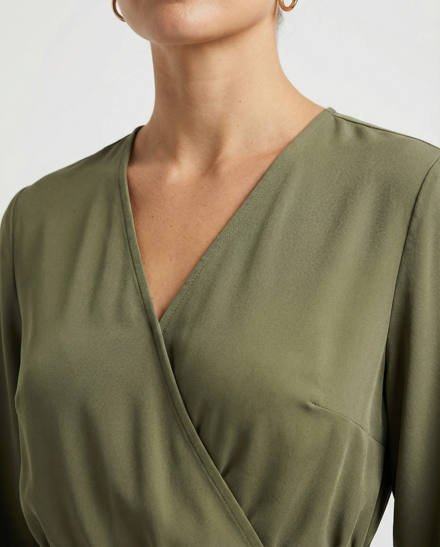 Damen Jumpsuit Palazzo Bein mit Taille - Image 2