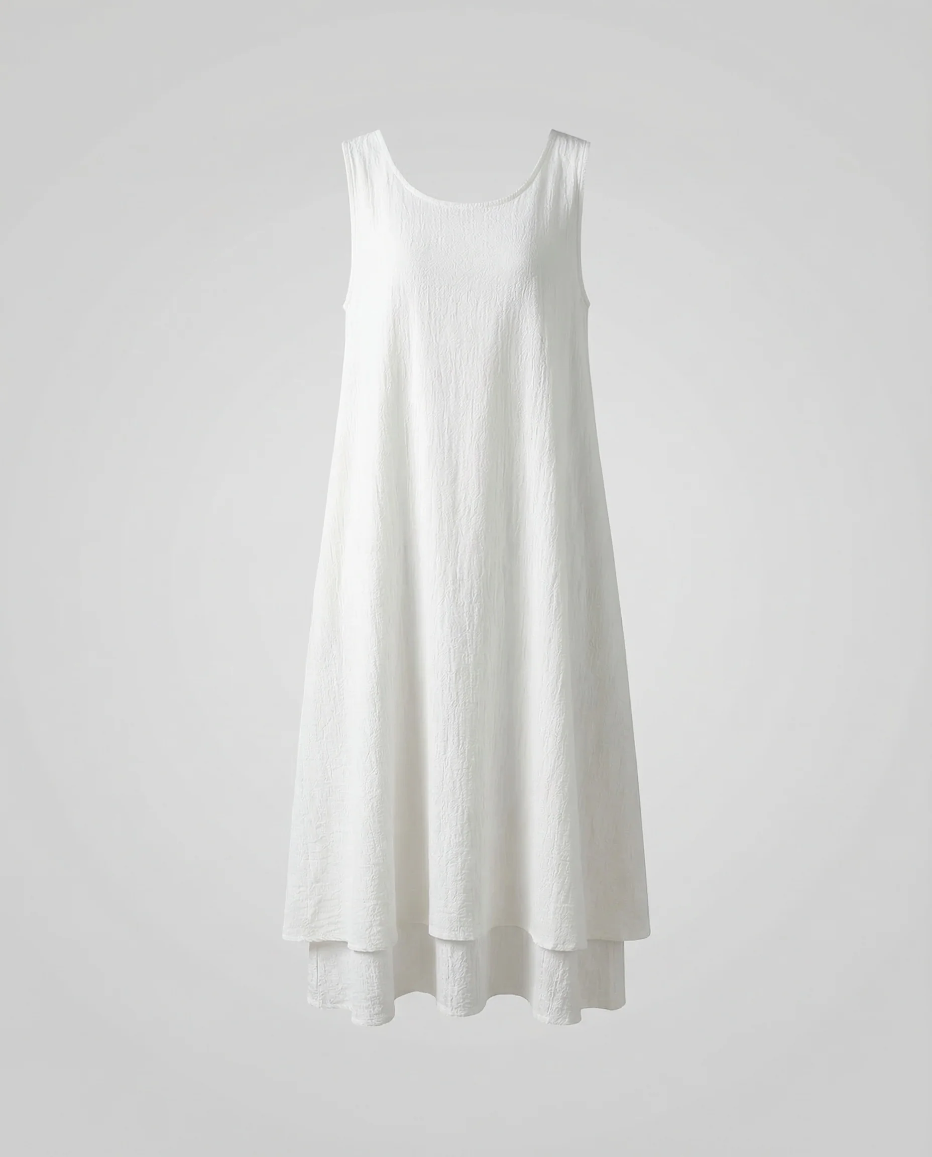 Damen Midikleid Baumwolle A Linie - Image 5