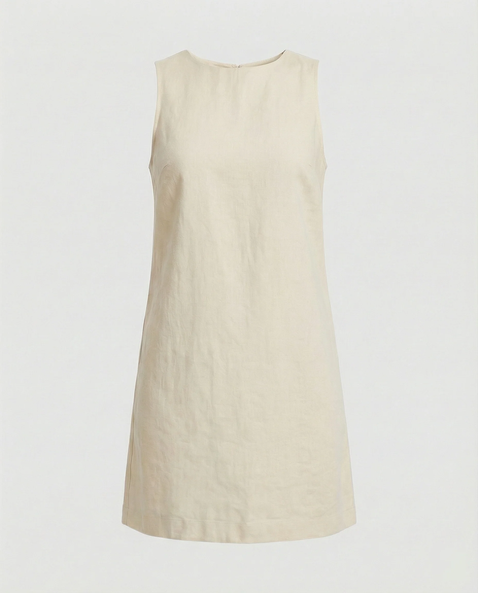 Damen Freizeitkleid Leinen A-Linie