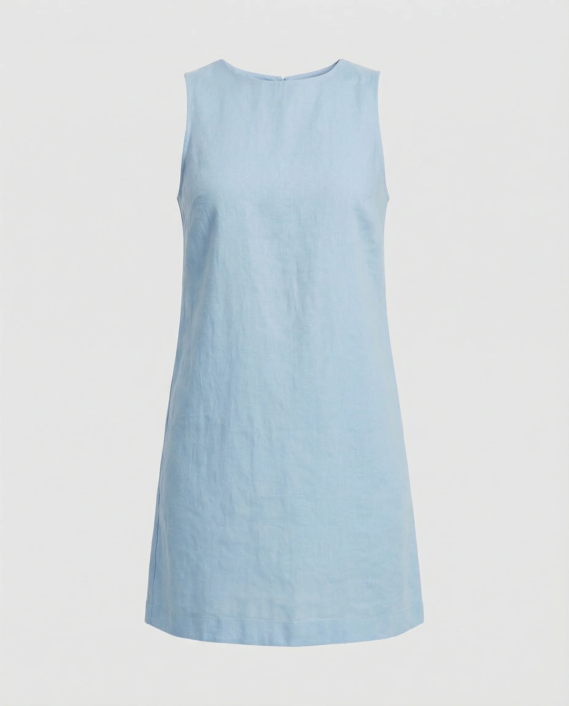 Damen Freizeitkleid Leinen A-Linie - Image 5