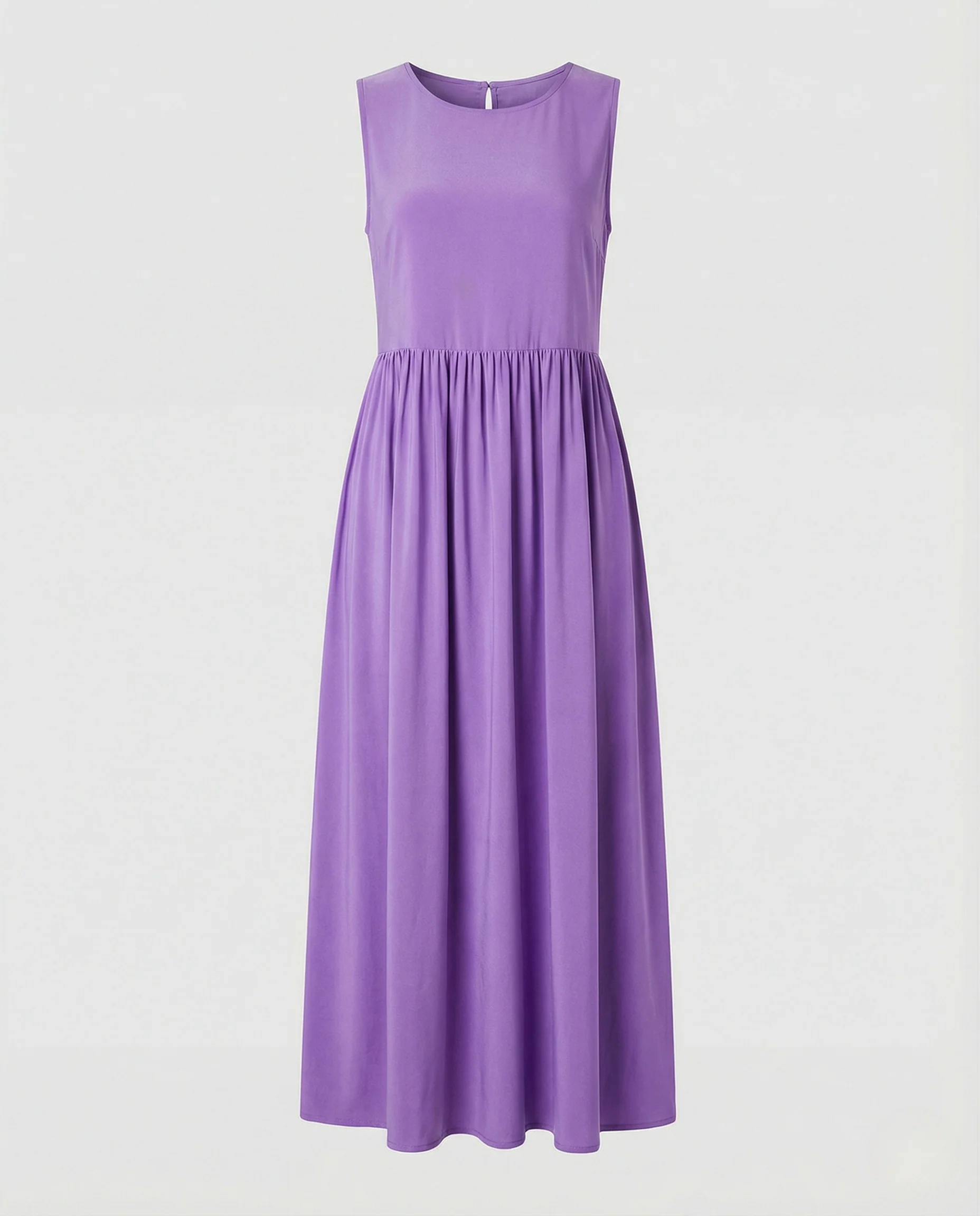 Damen Ärmelloses Maxikleid mit Schmetterlingsprint - Image 15