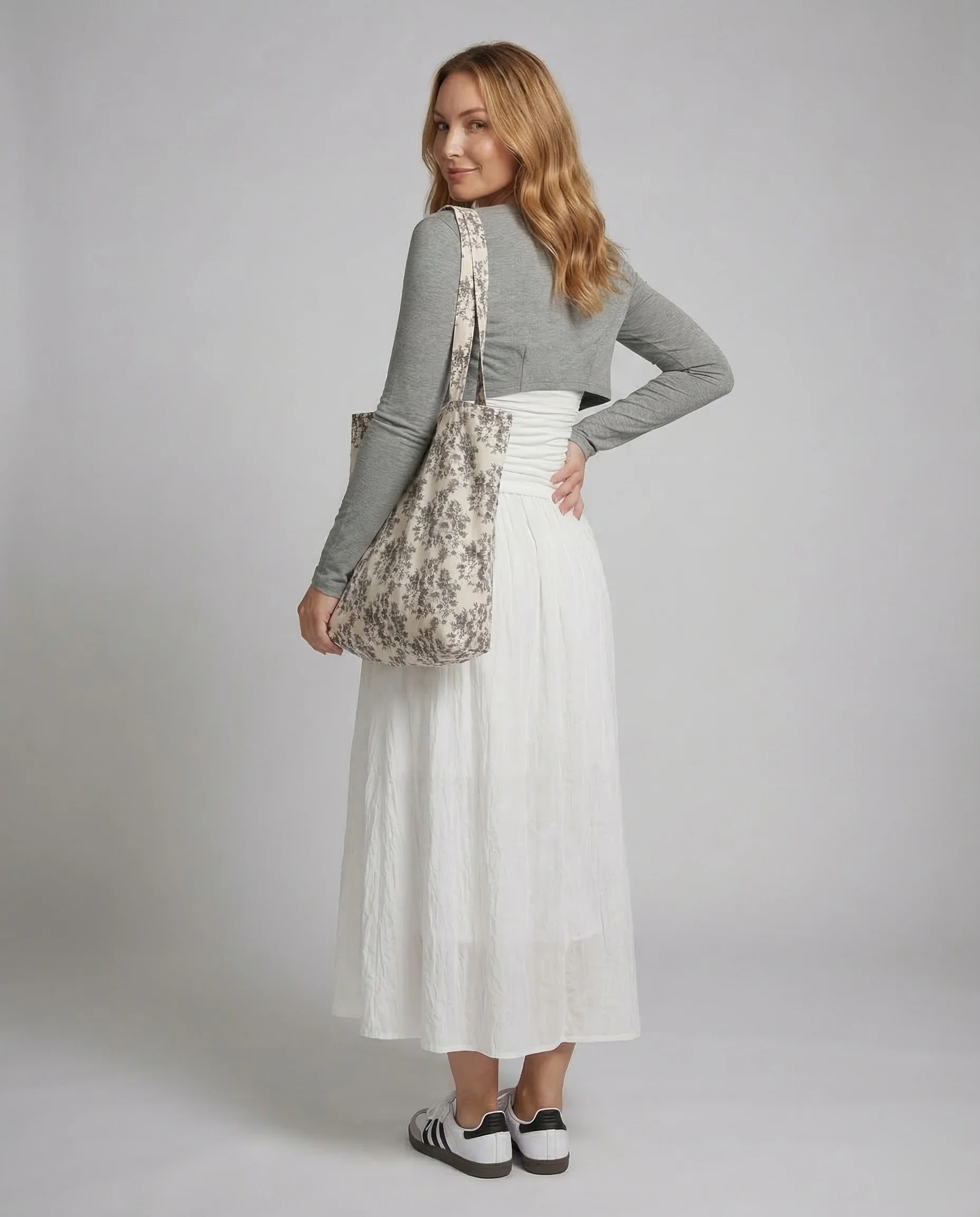 Damen Maxikleid Spaghettiträger - Image 4