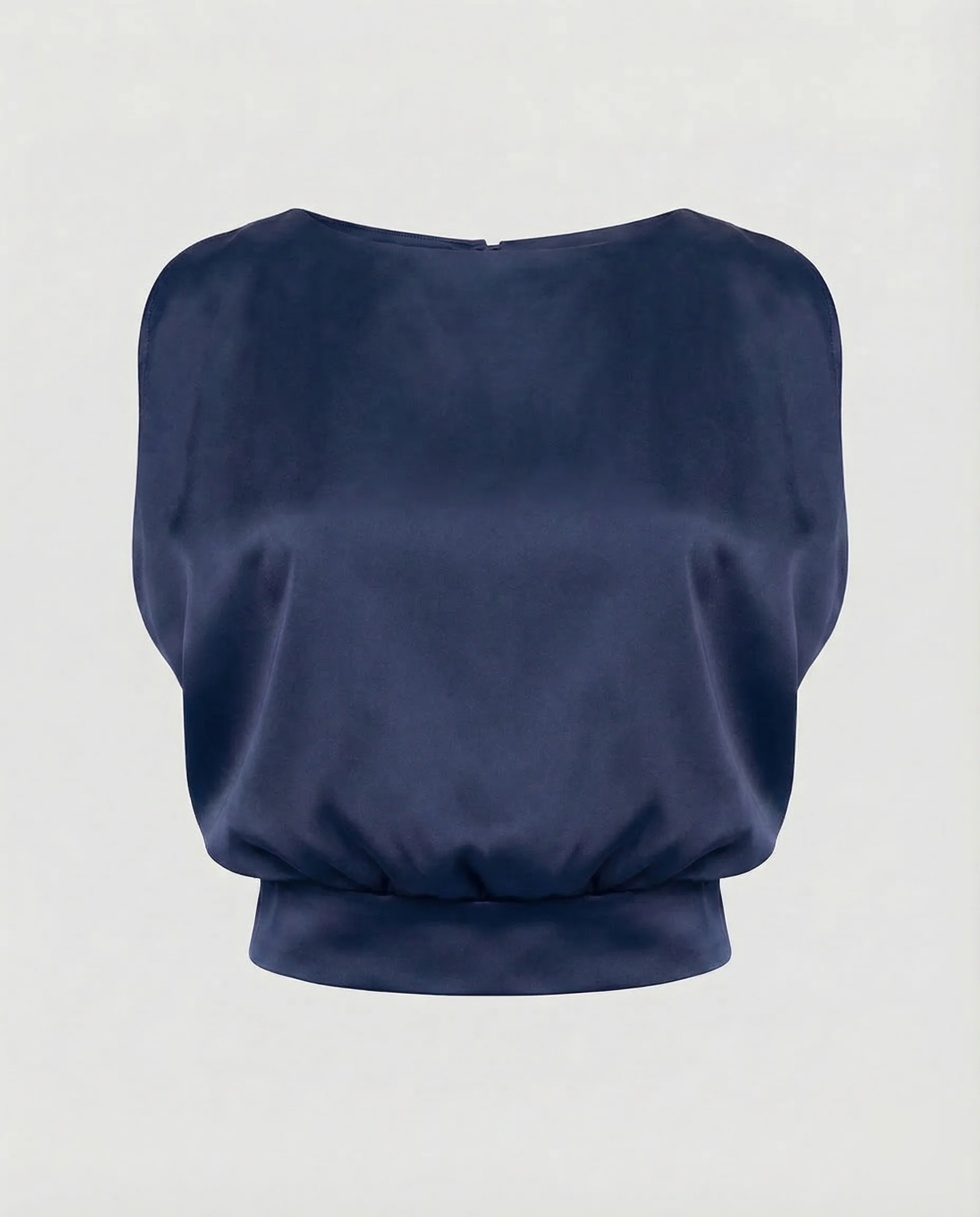 Damen Satin Top U Boot - Image 7