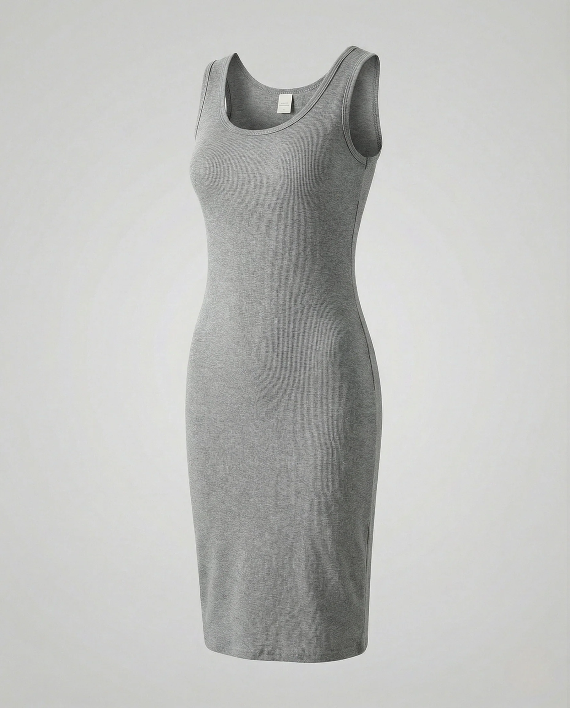 Damen Stretch Jersey Midikleid Figurbetont - Image 7