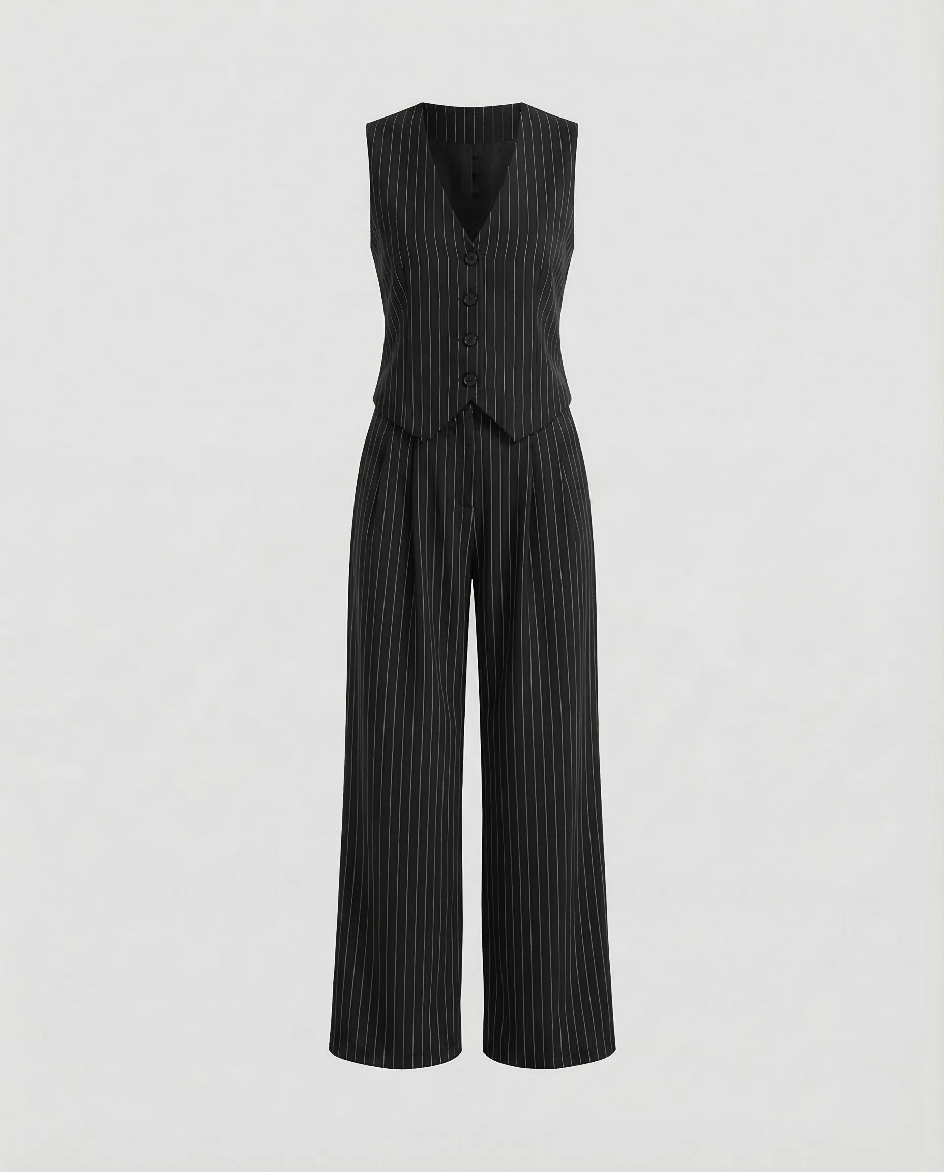 Damen Weste Palazzo Set - Image 6