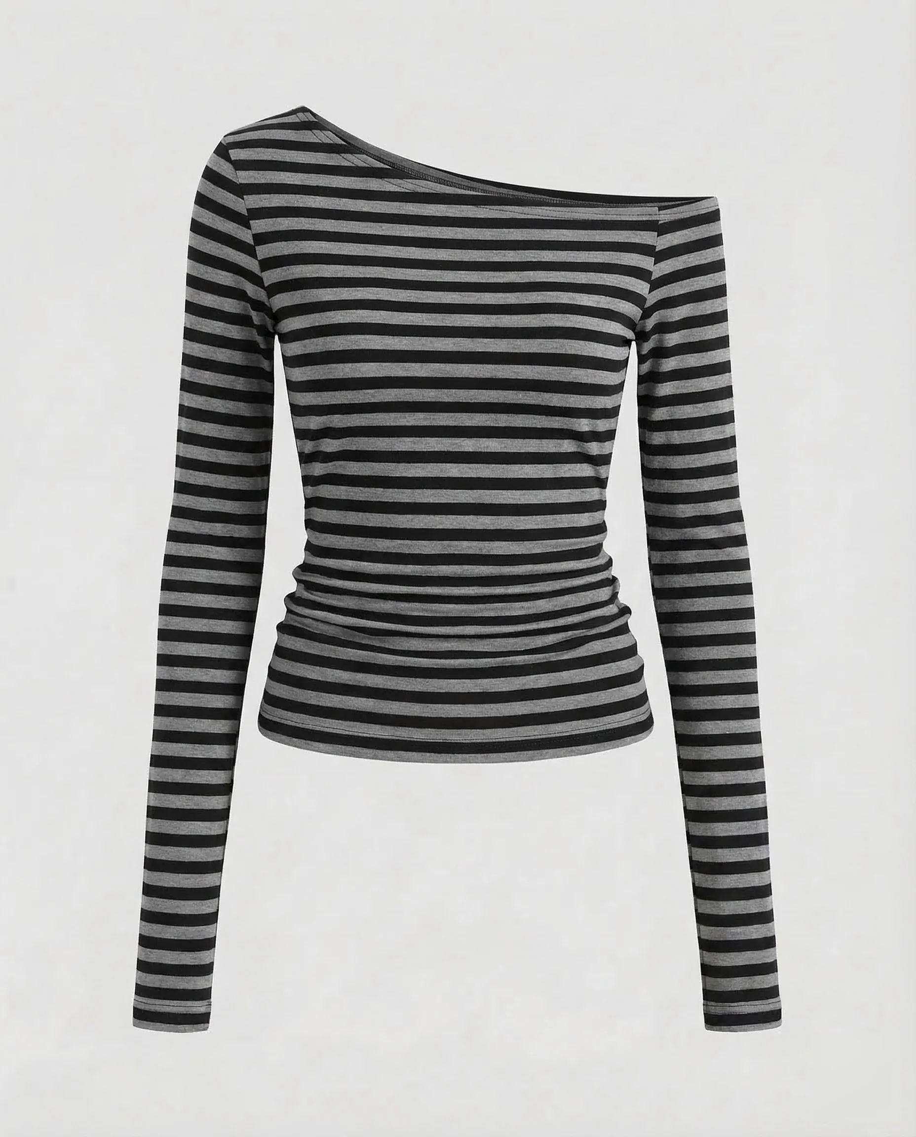 Damen One Shoulder Shirt - Image 6